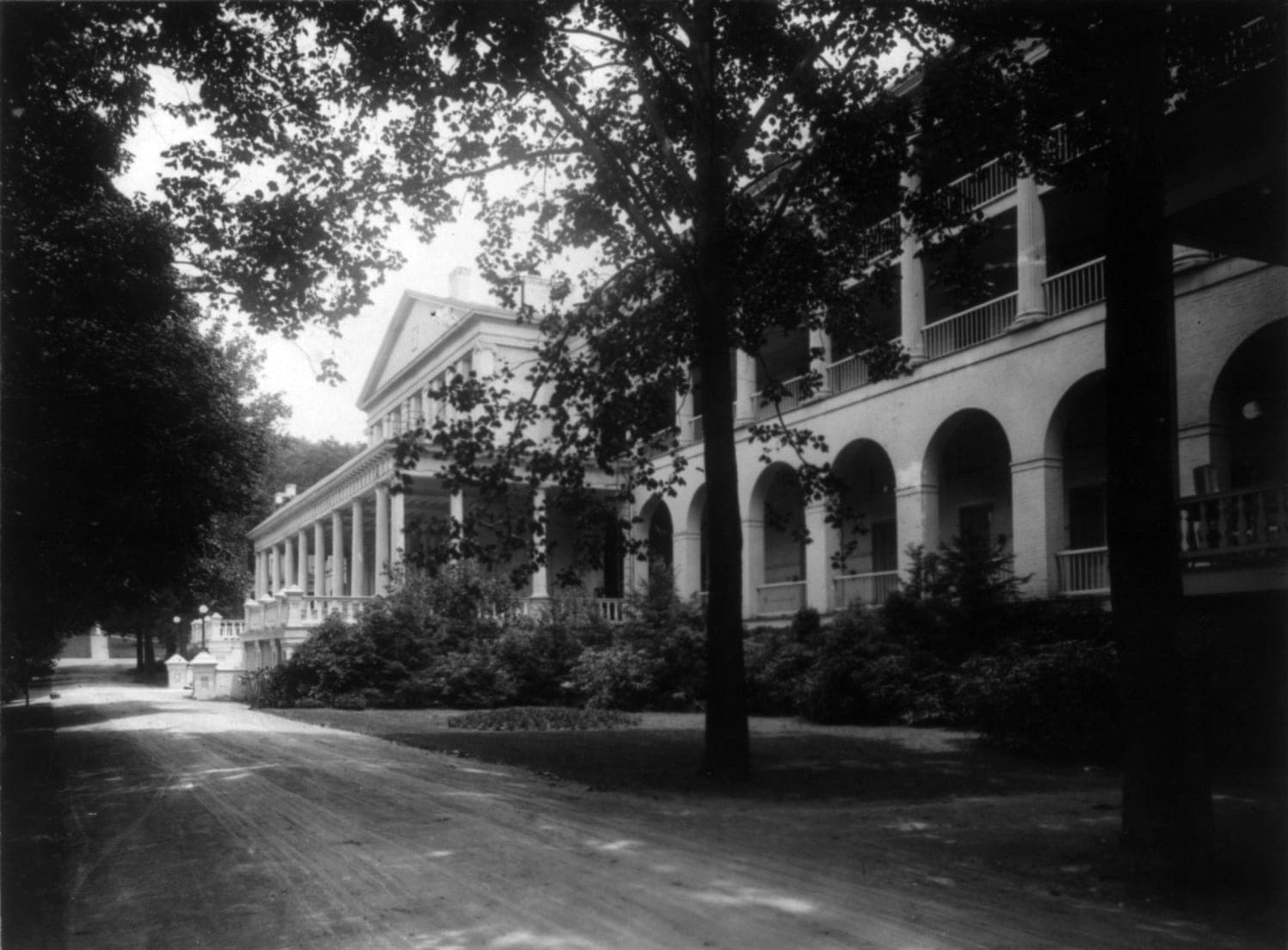The Greenbrier hotel, White Sulphur Springs, West Virginia, in 1916